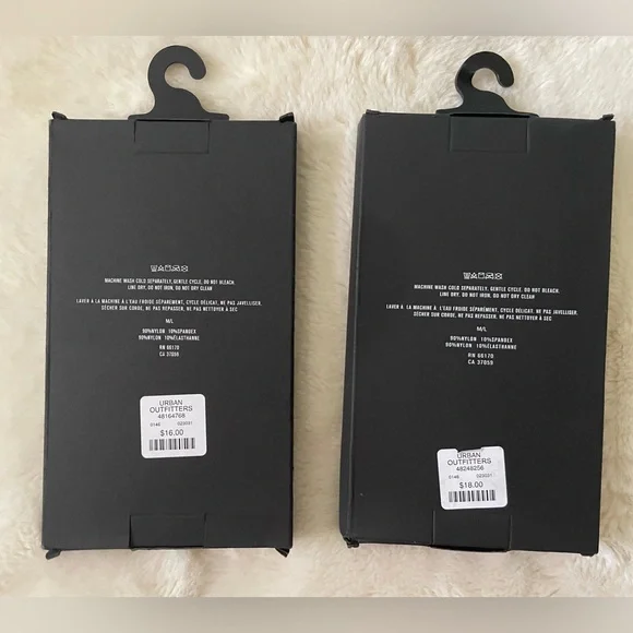 OUT FROM UNDER 2 PACK FASHION TIGHTS- NEW IN BOX SIZE M/L - Picture 4 of 11